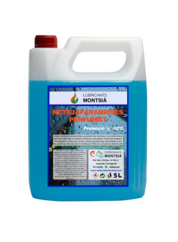 Líquido limpiaparabrisas -10ºC perfumado 5L