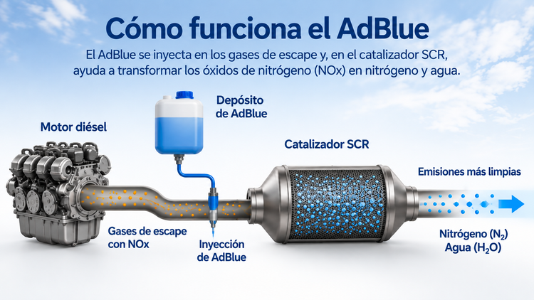 ¿Qué es el AdBlue y para qué sirve?